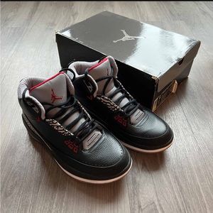 Jordan 2.5 Team ‘Bred’ Black Cement Mens US10